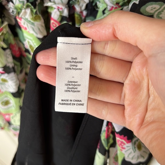 Cinq A Sept Dita Floral Print Long Sleeve Minidress in Prickly Pear Multi Size 4 - Picture 9 of 11